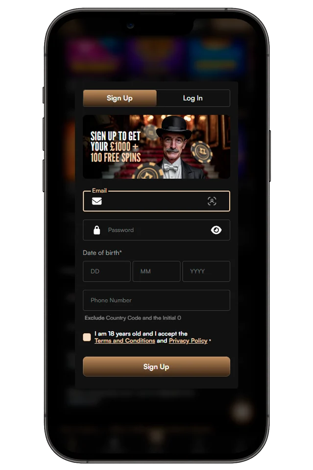 harrys casino app login
